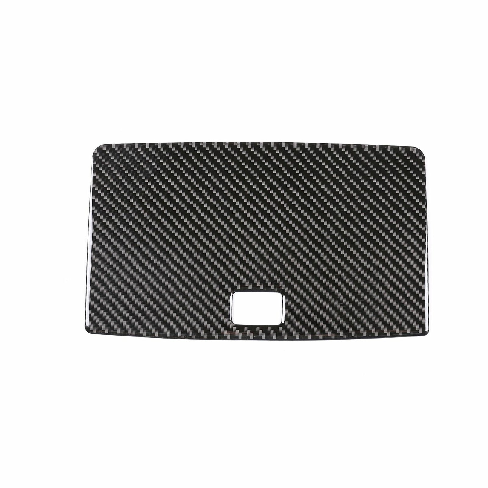Carbon Fiber Interior Display Panel Cover Fit for Mercedes C-Class W204 07-14