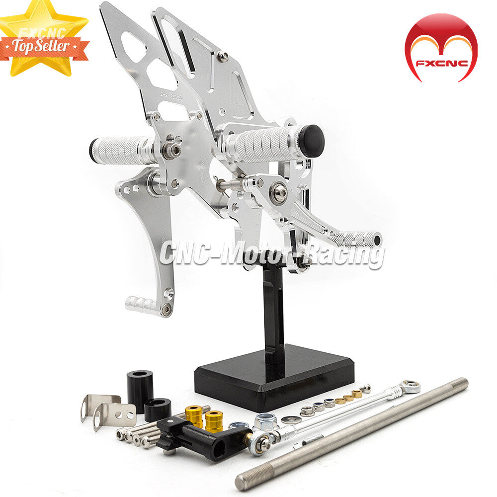 CNC adjustable rear wheel spike pedals for Honda Monkey Z125 bicycles (2018-2020-2021-2022).