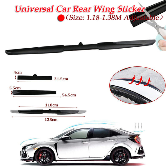 3-piece rear trunk lip boiler roof tailgate suitable for BMW , for Mercedes-Benz , and General Motors