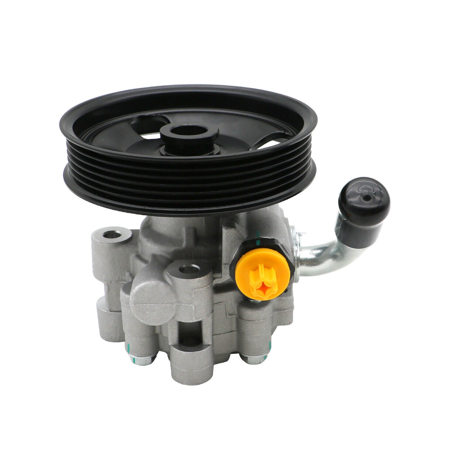 1 new for Dodge for Chrysler power steering pump and pulley, 04892093AA, aluminum.