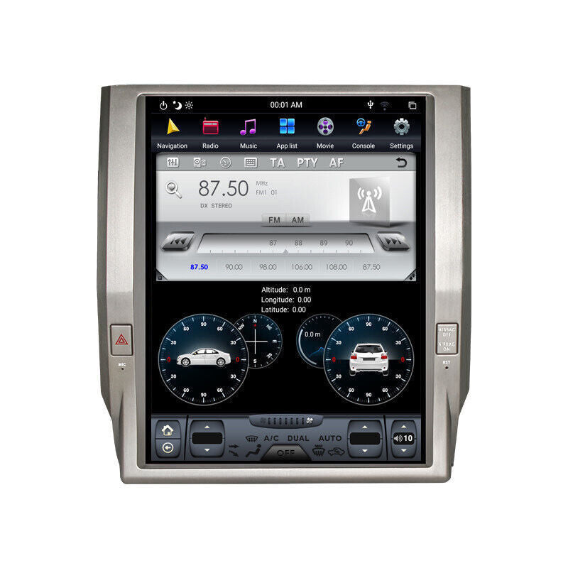 12.1 for Toyota Tundra Wifi Car Android GPS Navigation Radio for Tesla Style 18~24