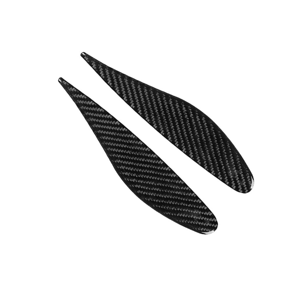 Carbon Fiber Side Headlight Engine Hood Vent Outlet Cover Trim For Supra A90