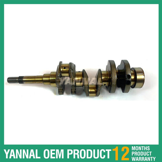 New D1503 crankshaft 52 mm for Kubota D1503 diesel engine