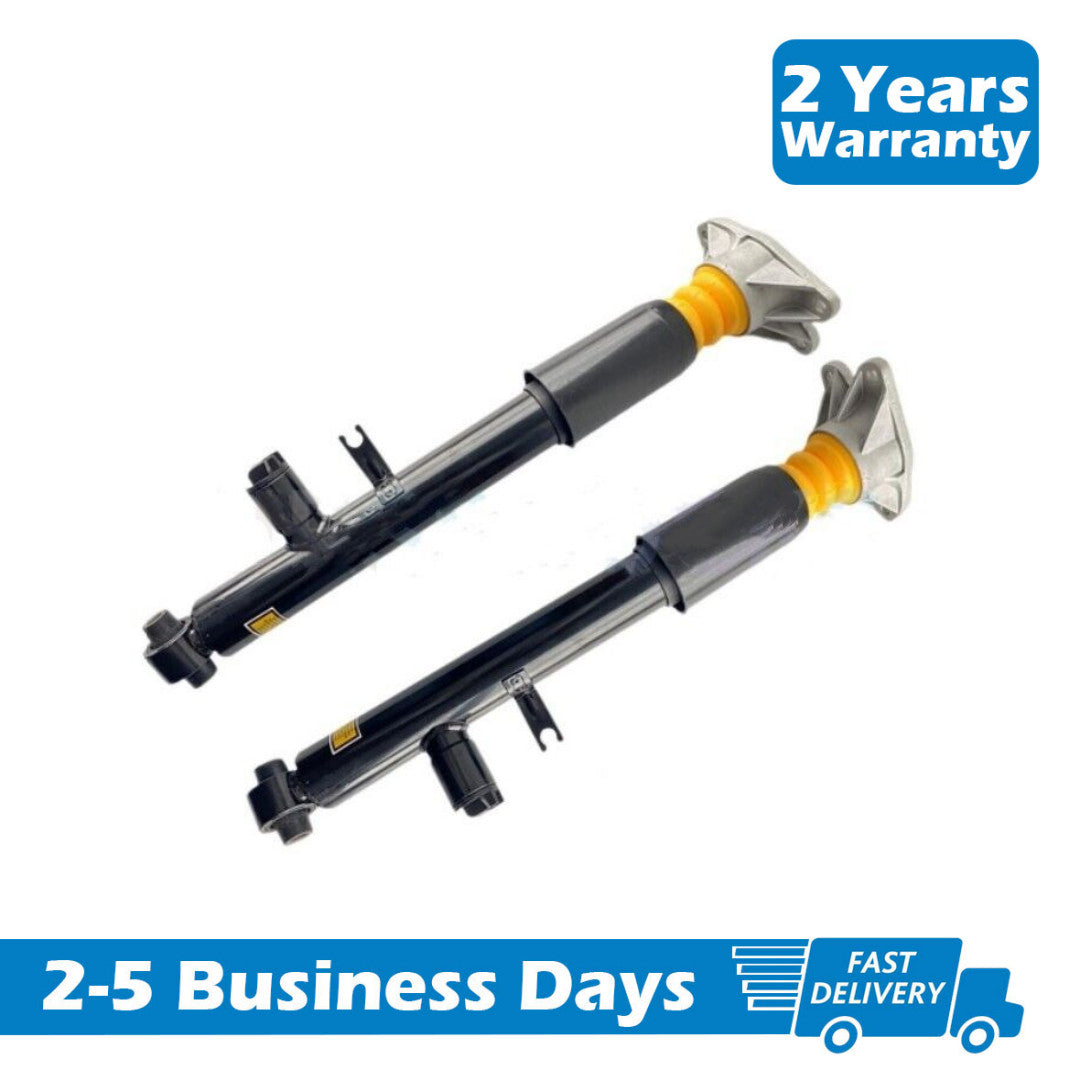 A pair of rear shock absorber struts with EDC for BMW F30, F31, 230i, 320i, 328d, 430i, 435i, Xdrive, and RWD.