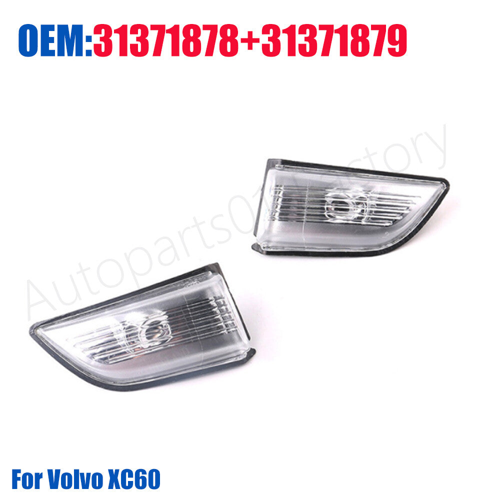 Left+Right Side Mirror Turn Signal Lamp Light 31217288/31217289 for VOLVO XC60