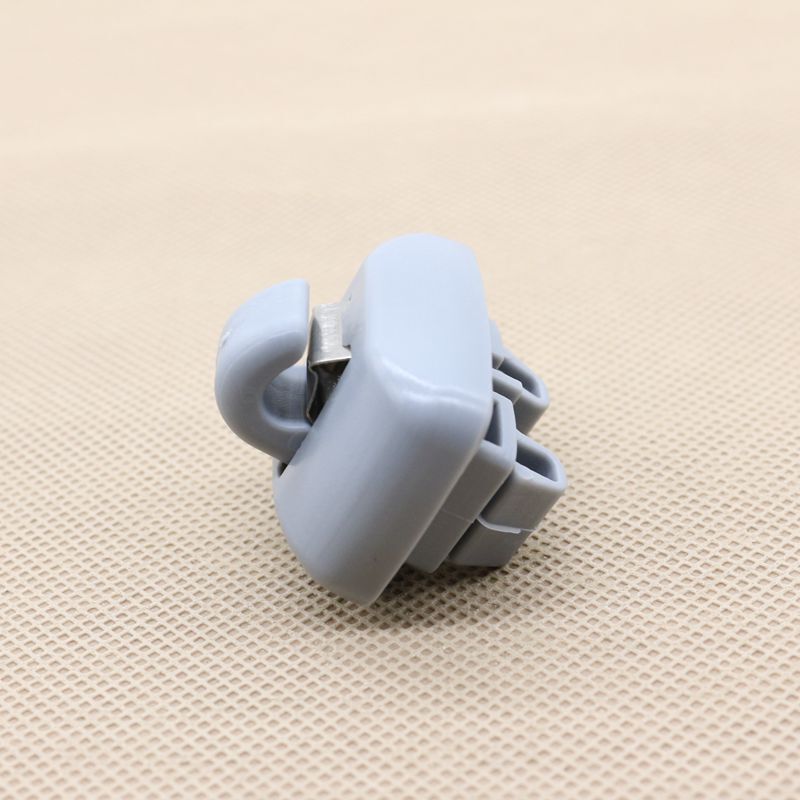 1-piece gray sun visor clip fixing hook 4B0857562 suitable for Audi TT A6 S6 Quattro