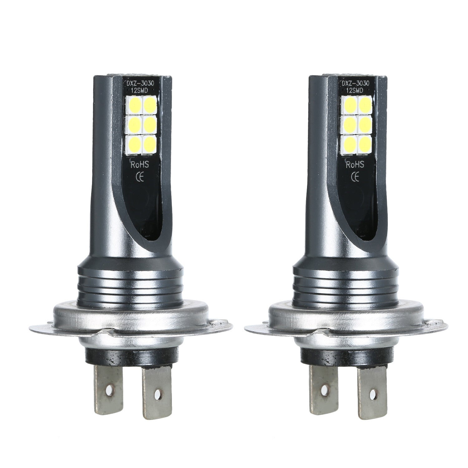 Car Fog 200W Headlight Bulbs Kit 6000K White Running Decoder F6Y8