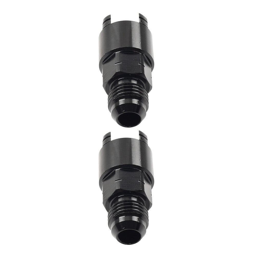 6AN Male to 5/16 Quick Disconnect EFI Fuel Rail Adapter Fitting For GM LS