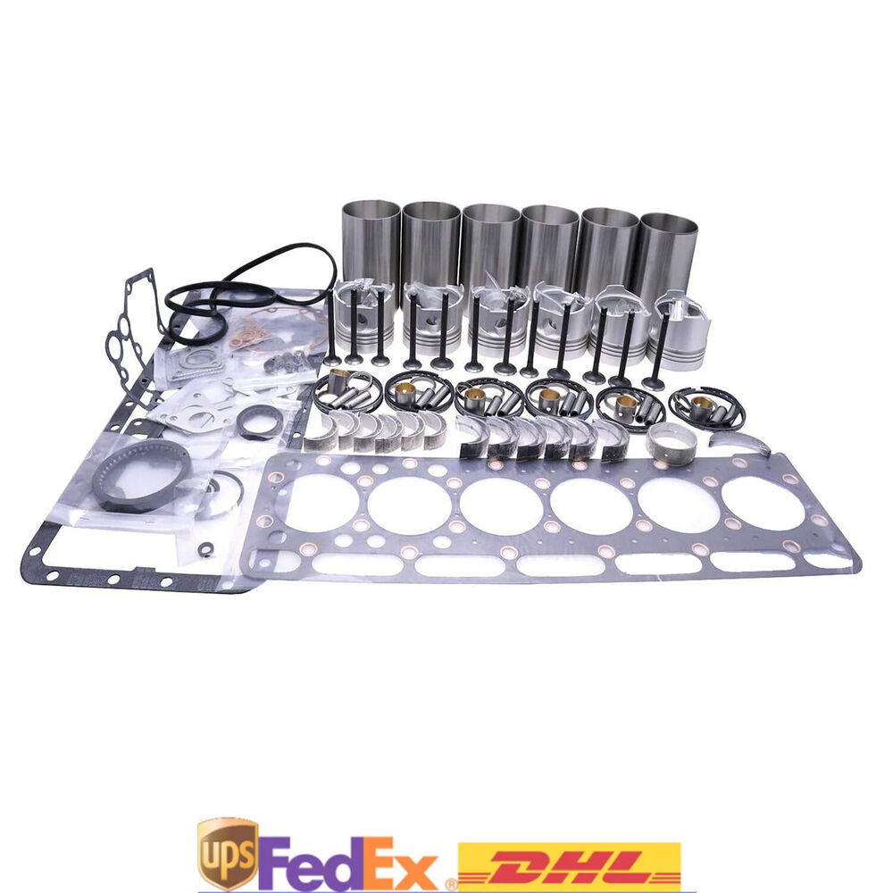 STD Overhaul Rebuild Kit for Caterpillar CAT C6.6 Engine 320D E320D Excavator