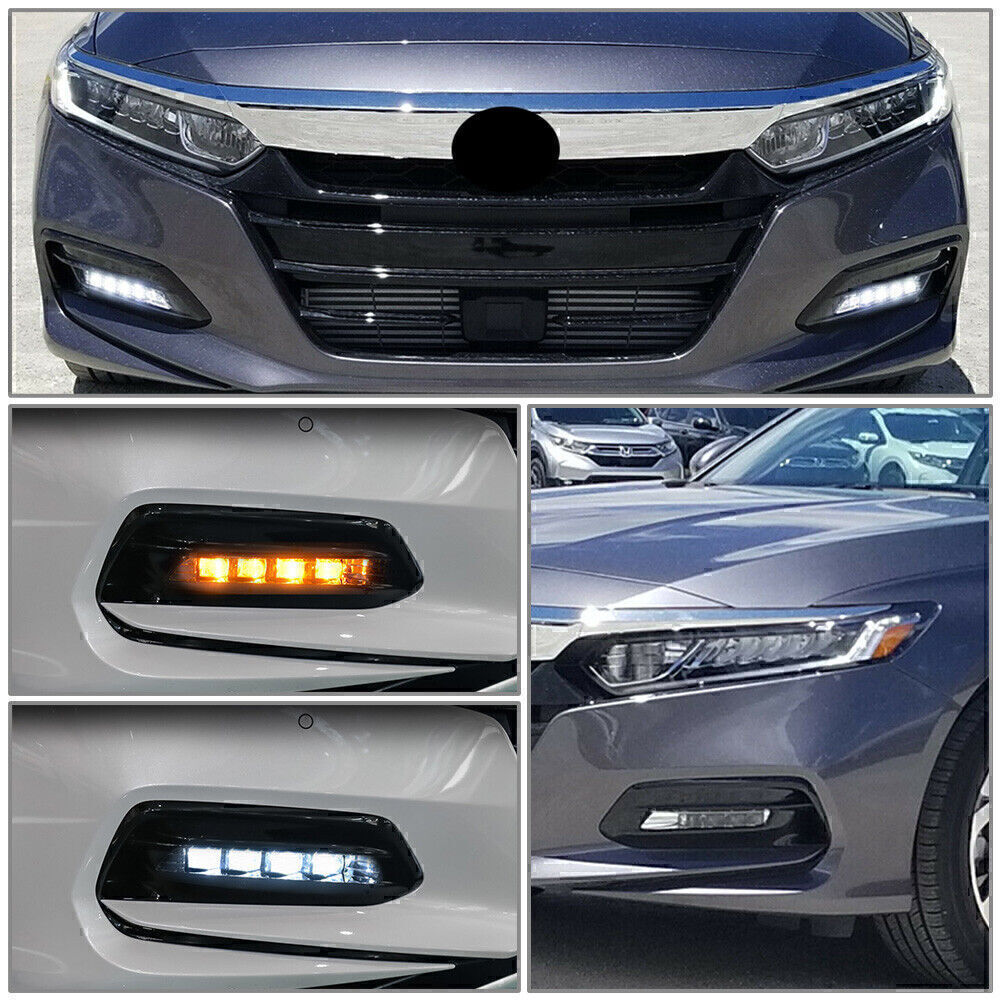LED Daytime Running Lights DRL for Honda Accord 2018-2021 2020 2019