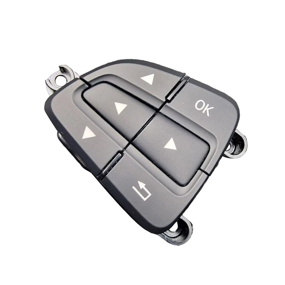 Steering Wheel Switch Button Cover Left Fit for SL SLC SLK CLA GLA GLE GLS Black