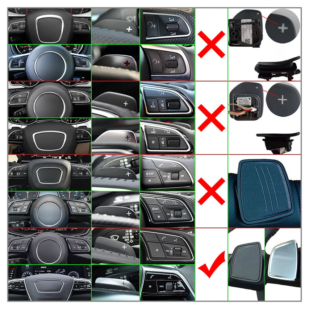 Steering Wheel Shift Paddle Extended Shifter Fit for Audi for A6 C8 A7 4KA for A8 S4 2020