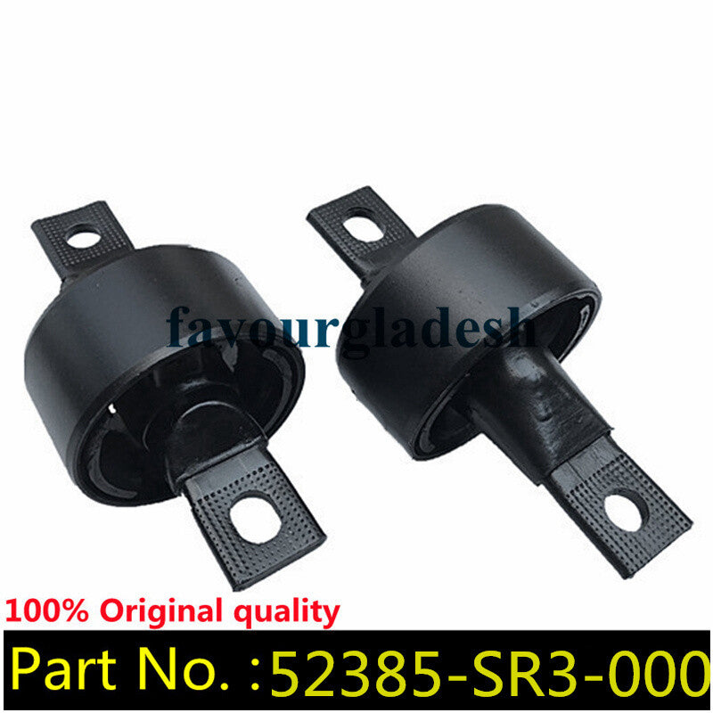 2PCS Trailing Arm Bushings for Honda Fit for Civic CR-V for Acura Integra 52385-SR3-000