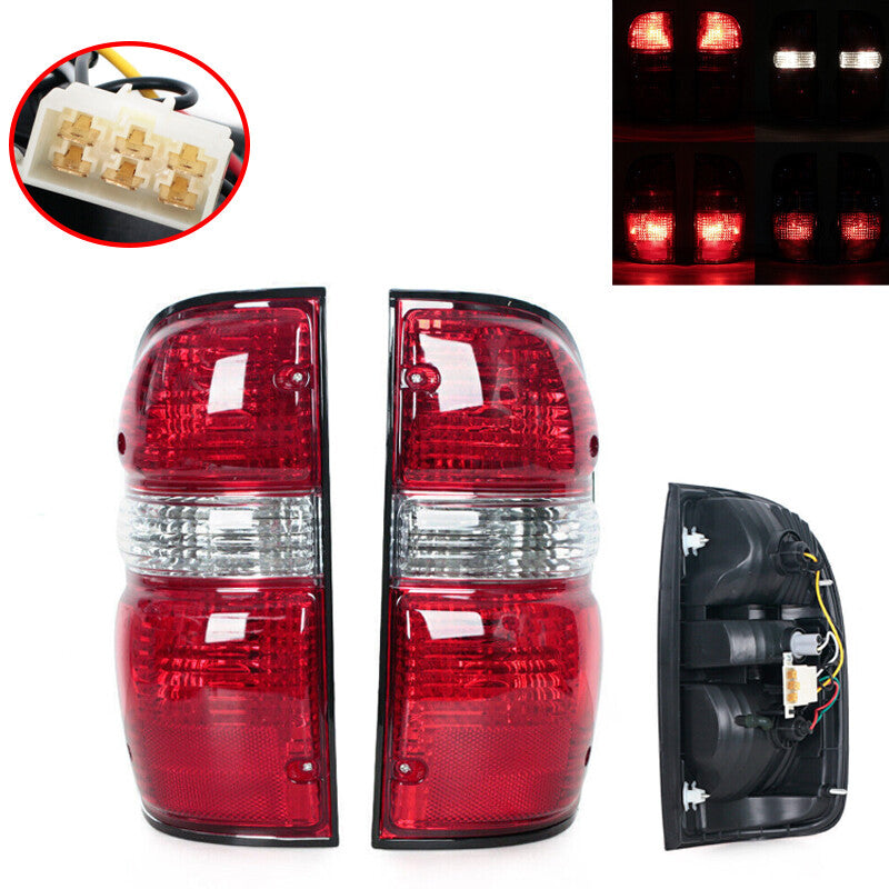 for Toyota Tacoma 2001 2002 2003 2004 Pair Red Tail Light Brake light Left+Right