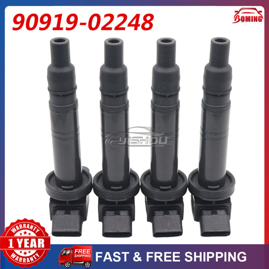 6PCS 90919-02248 Ignition Coils for 05-12 for Toyota 4Runner Tacoma 673-1308 UF495