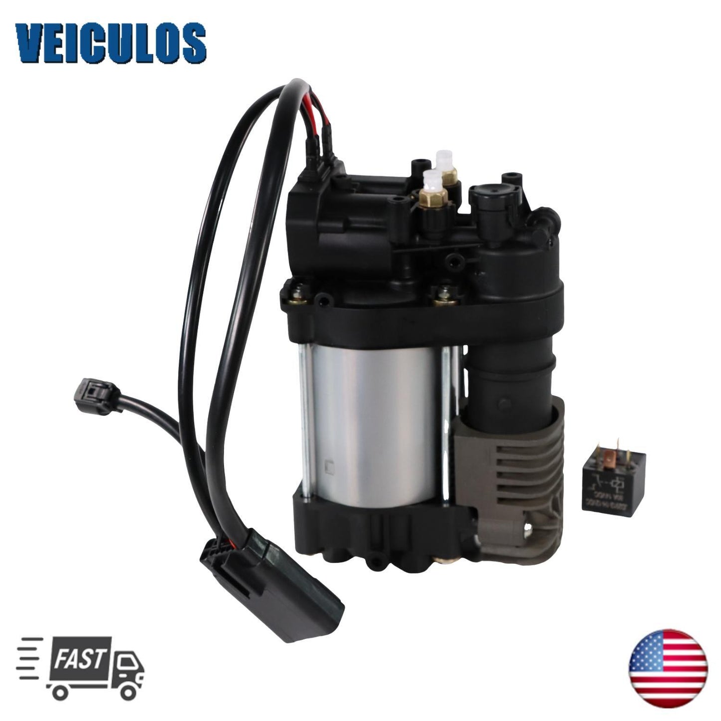 Air Suspension Compressor for Jeep Grand Cherokee 2011-2016 3.0 3.6L V6 5.7L V8