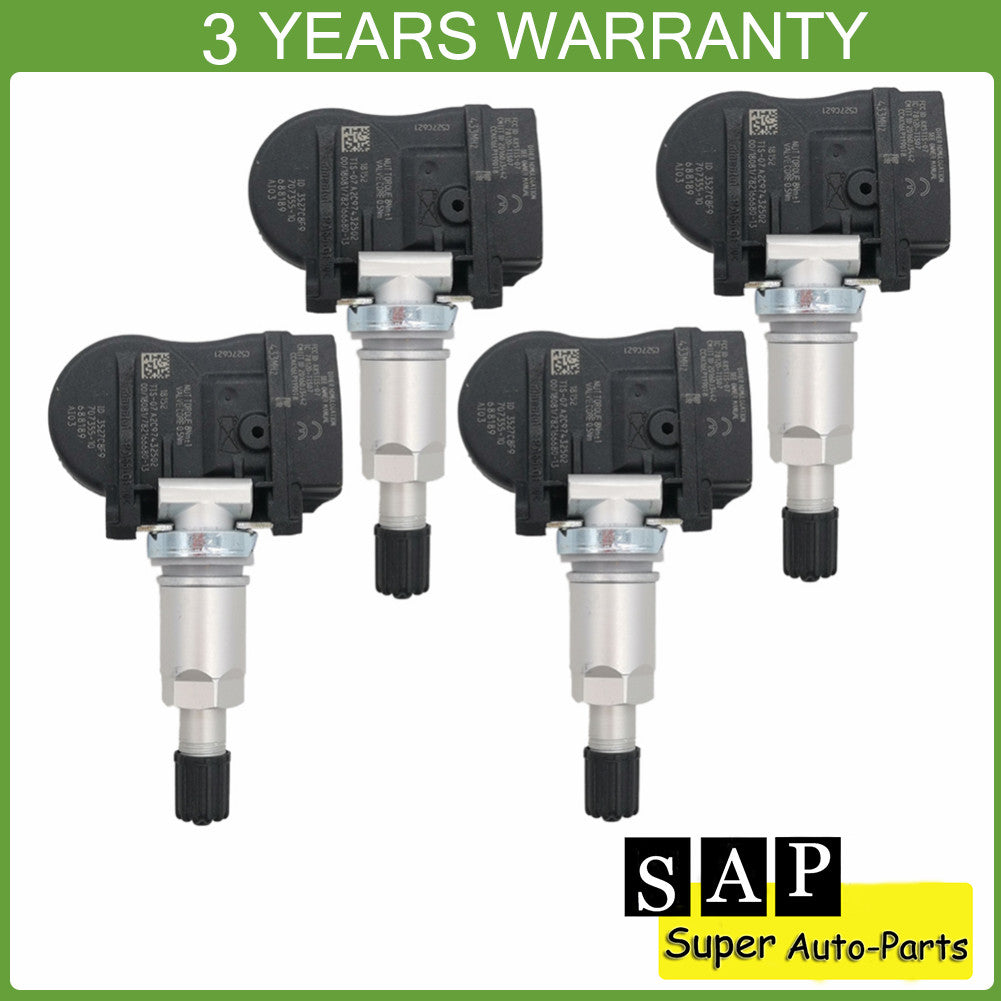 4pcs Tire Pressure Monitor Sensor TPMS for BMW 220i 430i 440i M3 X6 for Mini Cooper
