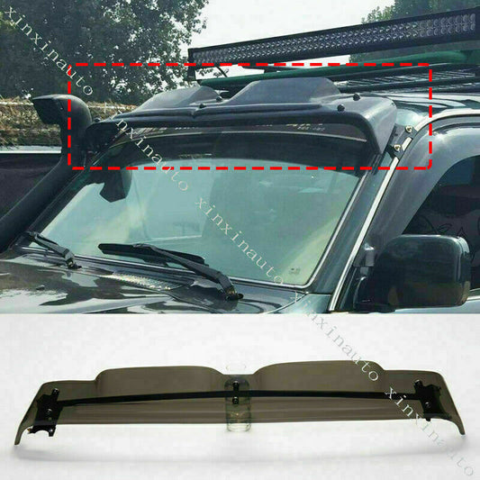 for Toyota for Land Cruiser LC80 FJ80 1991-1997 Translucent Front Spoiler Sun Visor