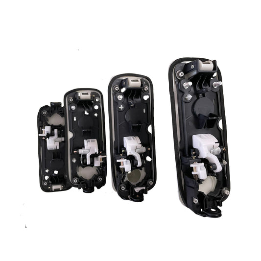 Silver Door Handles Front Rear Set 4Pcs Fits 2017-2020 for Ford F-250 F-350