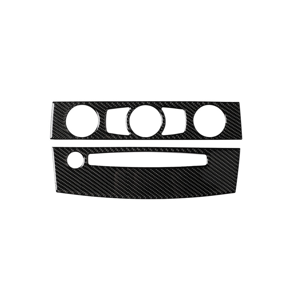 Carbon fiber CD control panel for BMW 5 Series E60 2004-2007 type A