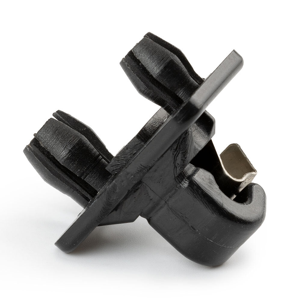 2x 8u0857562a Black Sun Visor Gray Clip Holder Hook for Audi A3 for A4 for A5 Q3 Q5 RS3