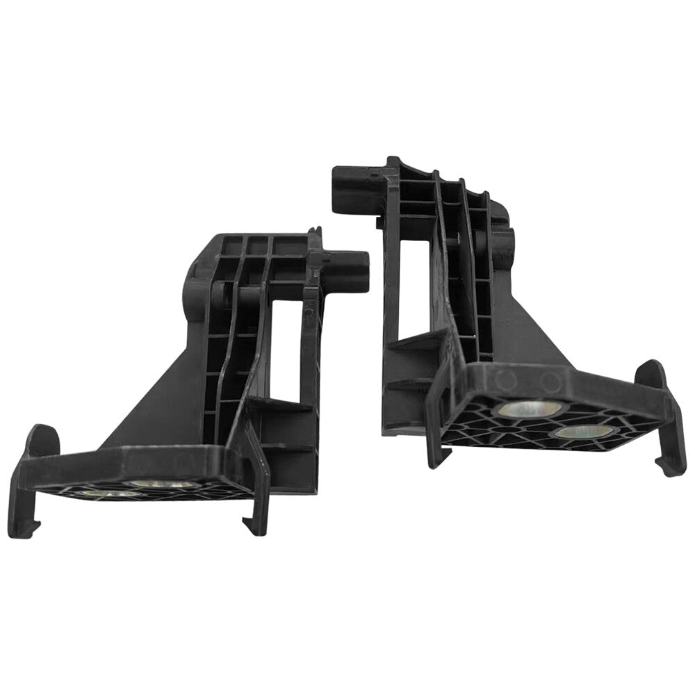 2X Front Radiator Holder Bracket Black Left+Right For C-Class W205 2015-2018