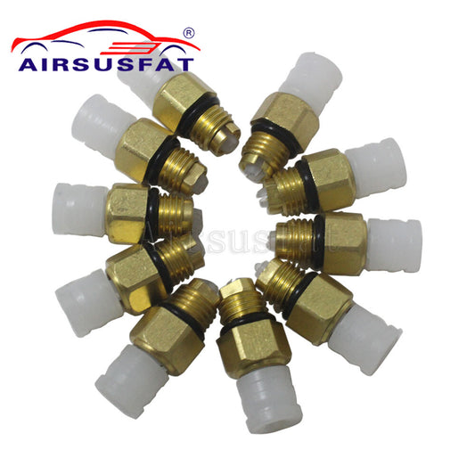 10-piece pack of M8 air suspension valves for Mercedes-Benz W221 W220 W164 W211 air connectors