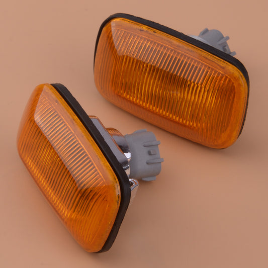2pcs Fender Turn Signal Side Marker Lamp Light Fit for Toyota for Land Cruiser 100 80