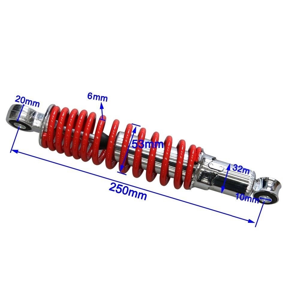 Go-kart front suspension kit, shock absorber, swing arm assembly, steering joint, wheels