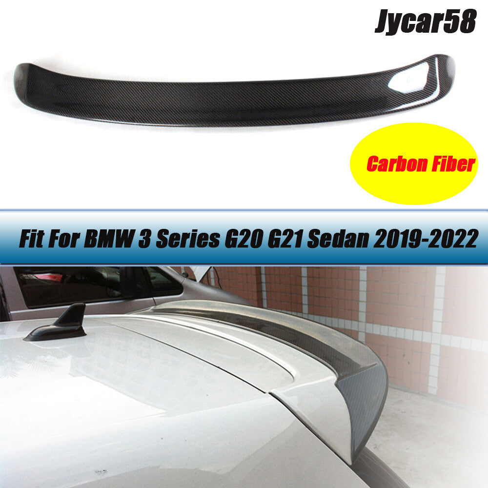 Carbon Fiber Rear Roof Spoiler Lid Trunk Wing Fit for VW Golf6 VI MK6 2010-2013