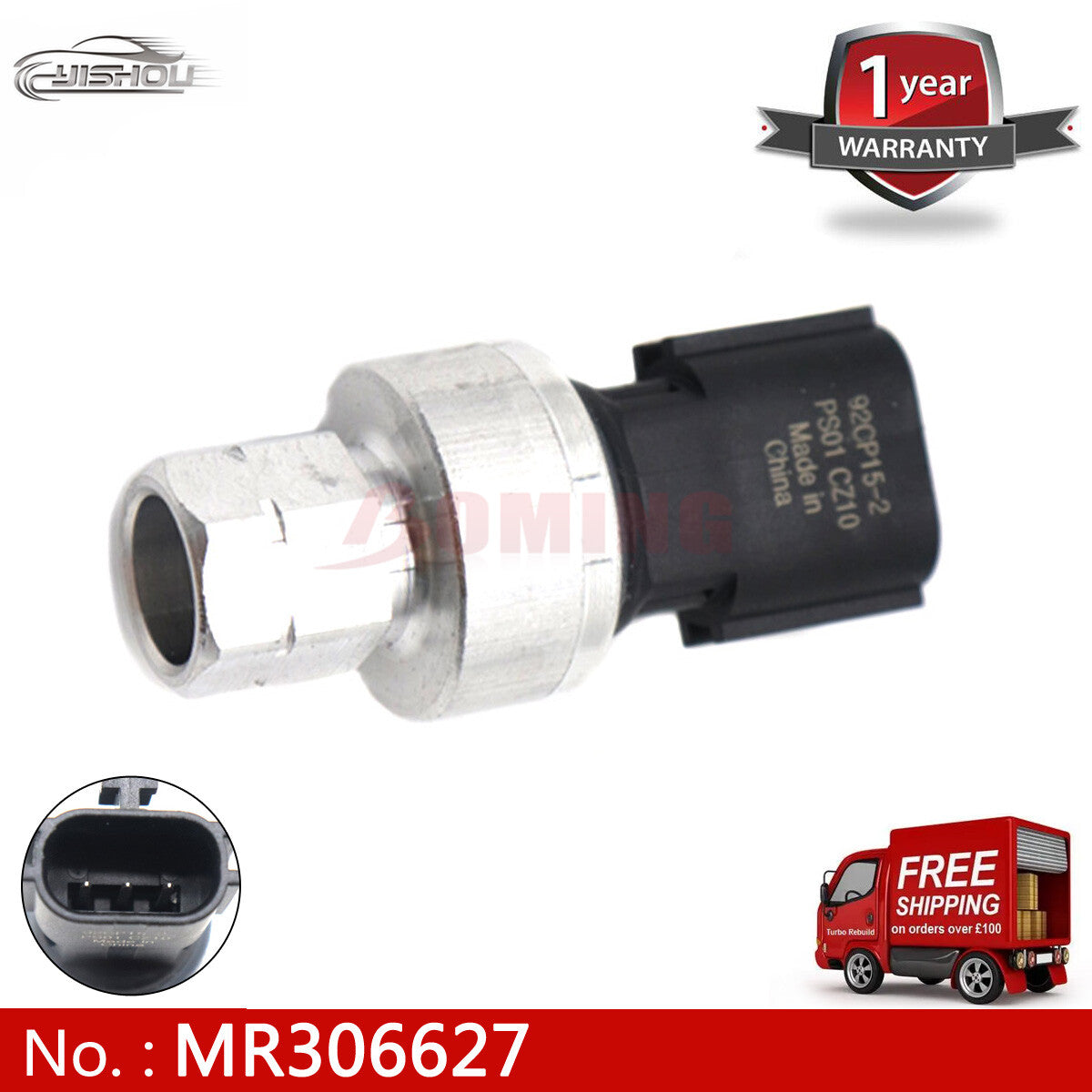 Switch pressure sensor compatible with for Mitsubishi Outlander II 2.0 SW9949C, new MR306627