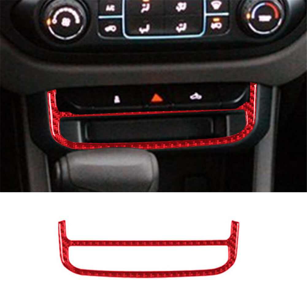 Double Flashing Button Trim Cover for Chevrolet Colorado for GMC for Canyon 2015-022 Red