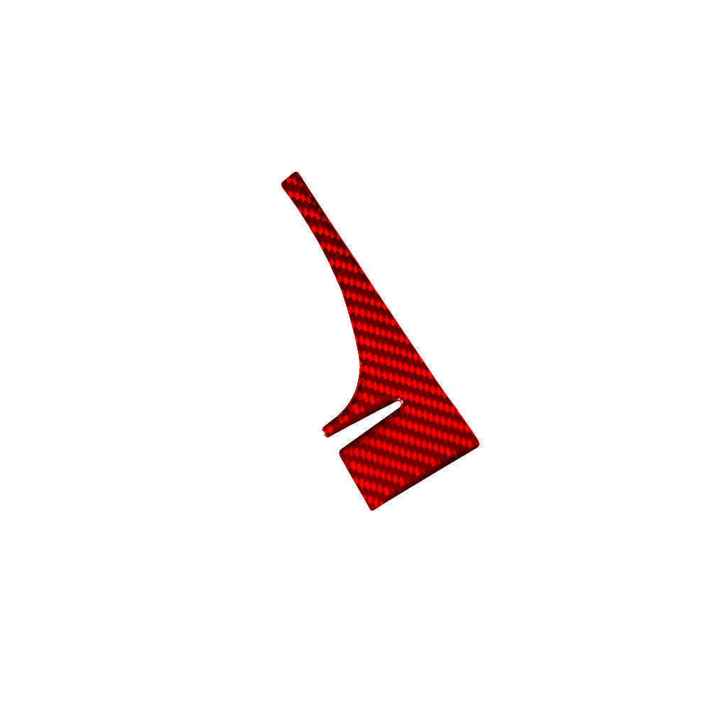 Red Carbon Fiber Speedometer Right Side Frame Cover Trim for Ford Ranger 2019-22