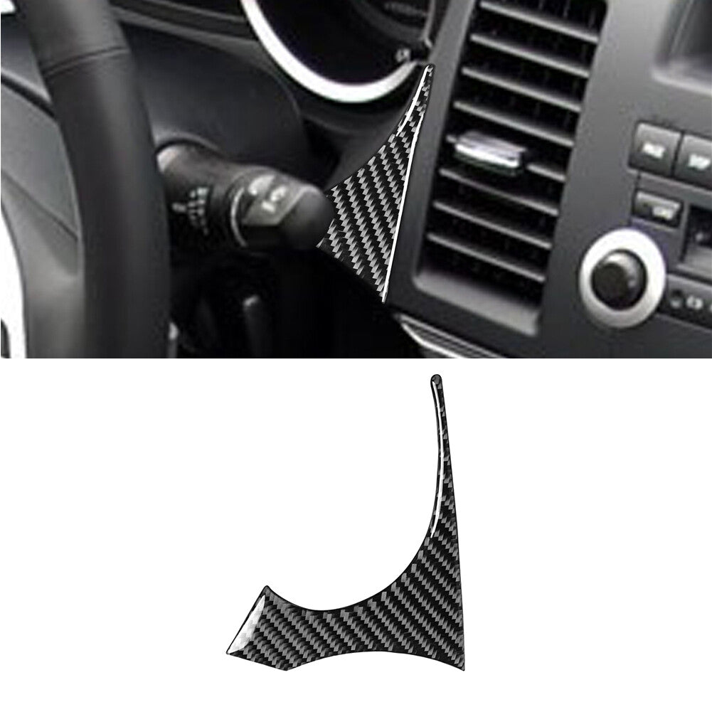 Carbon Fiber Right of Speedometer Cover Trim Fit for Mitsubishi Lancer 2008-2015