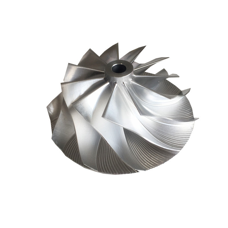 GT2867 49.70/67.40 mm 11+0 Blade Billet Compressor Wheel Overall Height: 29.50 mm