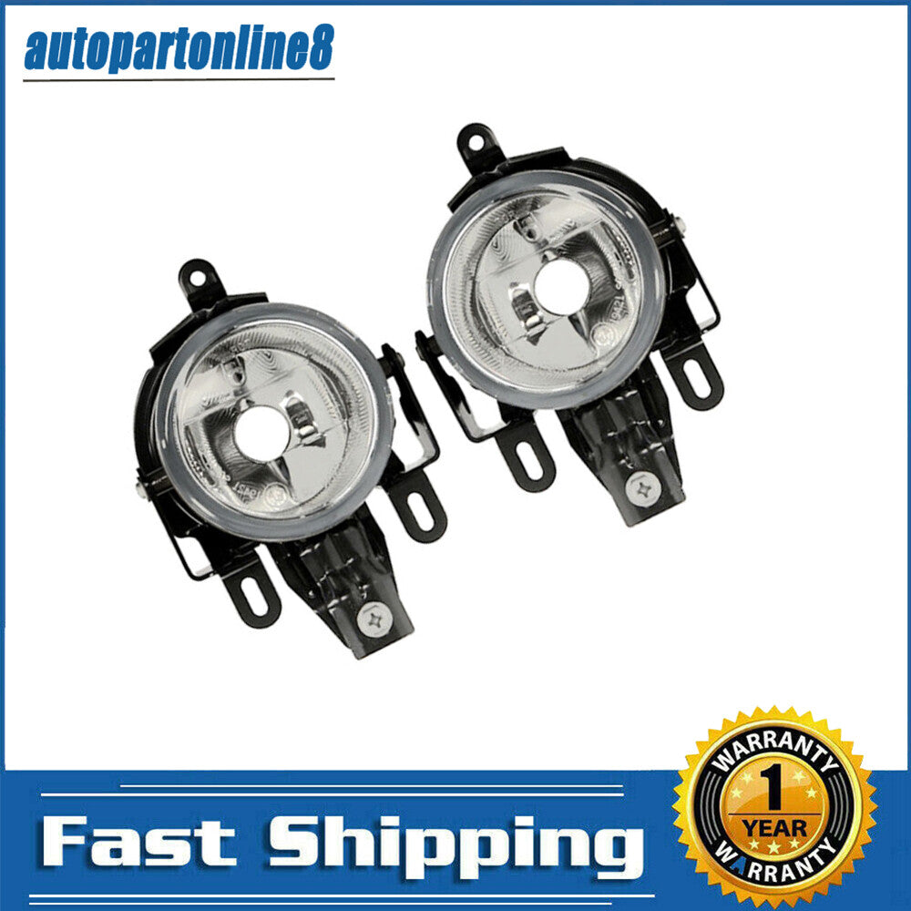 1 Piar MN136353 for Mitsubishi Clear Driving Lamps Fog Lights 3.8L MN133759