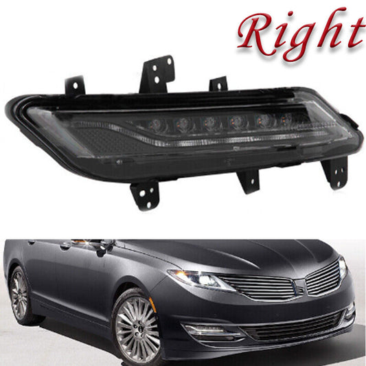 For 2013-2016 for Lincoln MKZ LED Front Fog Light Lamp with Turn Signal Right Side