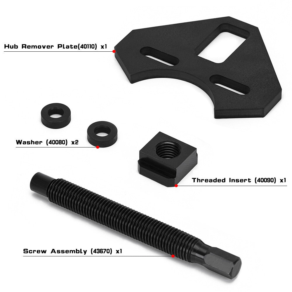 40100 Universal Wheel Bearing Hub Removal Tool Replace for ATD Tools Steel