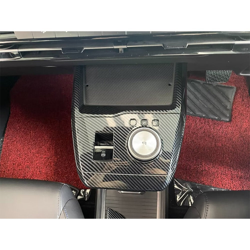 For MG4 2023 Car Accessories Control Gear Shift Box Panel Cover Water Cup Holder