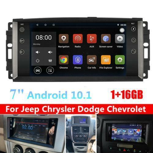 7 Android 10.1 Car Stereo Radio GPS Navi Wifi for Jeep for Chevrolet for Chrysler for Dodge