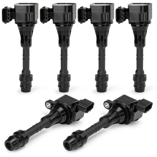 UF349 6x Ignition Coils for Nissan Quest Maxima Altima Murano for Infiniti 3.5L 4.0L