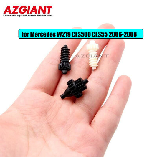 Side mirror adjustment motor gears are suitable for Mercedes W219, CLS500, and CLS55 models from 2006 to 2008.