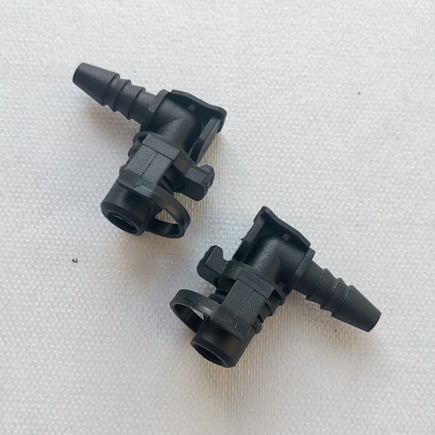 2x for CHEVY SONIC THROTTLE BODY HEATER HOSE CONNECTORS INLET 55354565