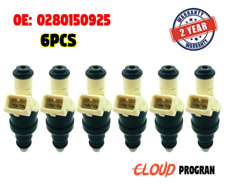 6-piece fuel injector 0280150925 suitable for 1992-1993 for Dodge trucks 3.9L