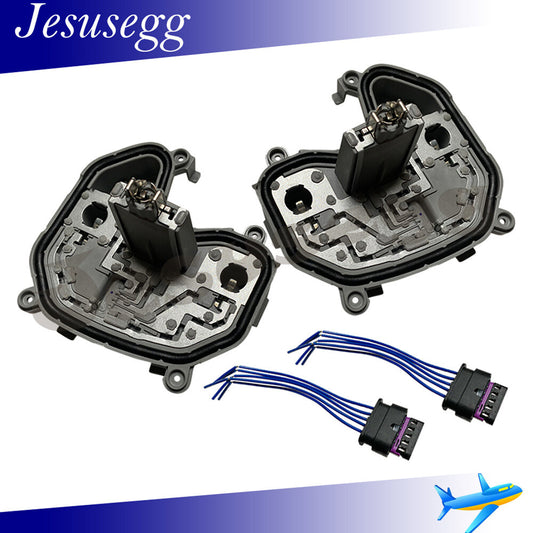 2pcs Rear Right Tail Light Bracket Assembly Plug Fits 2015-2017 for Jeep Renegade