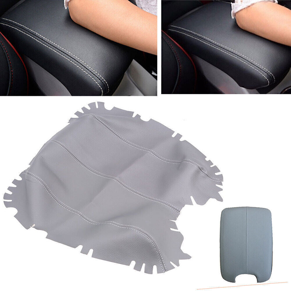 Armlehne Mittelkonsolenbezug Kunstleder Grau Auto F¨¹r for Honda Accord 2008-2013 12