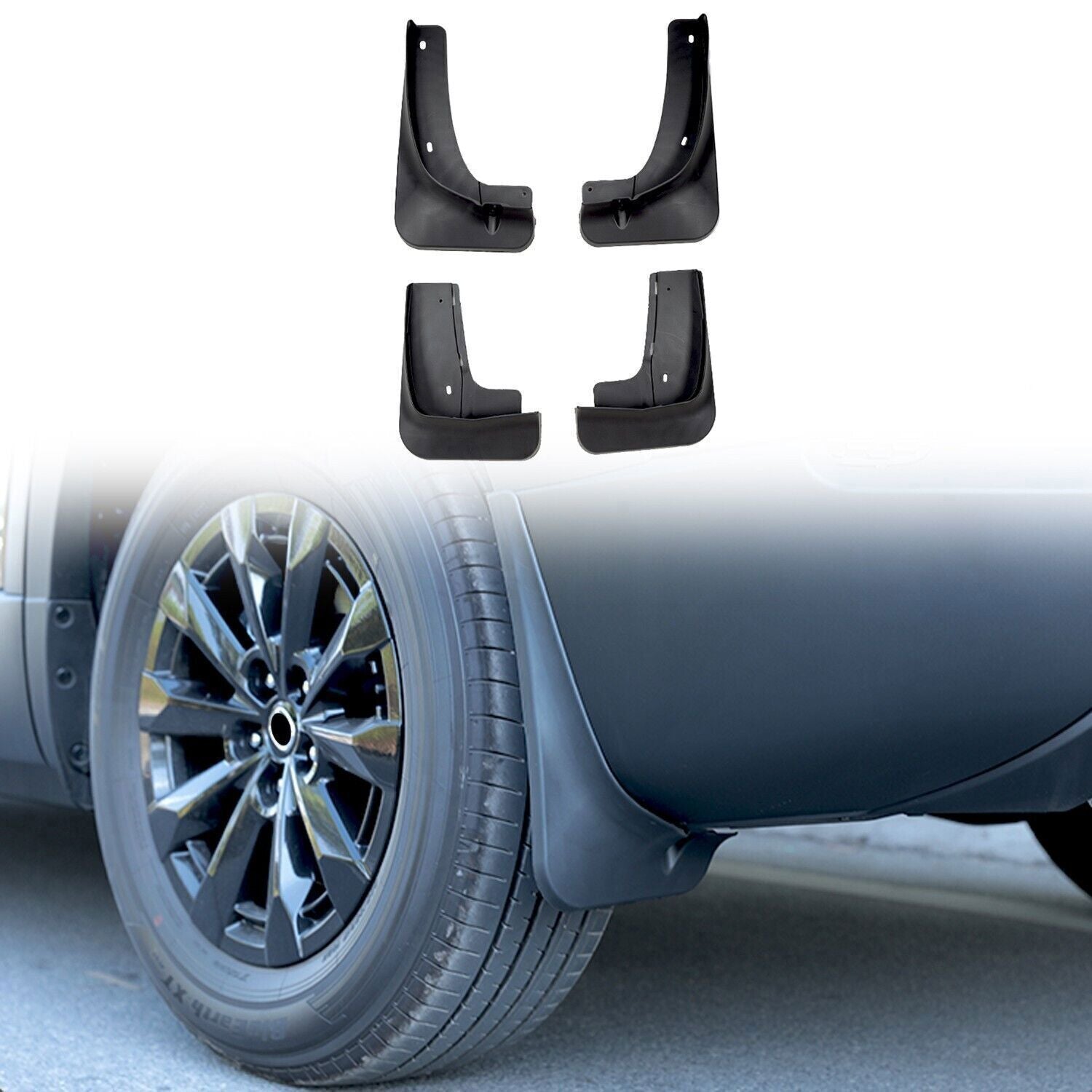 for Mazda CX-50 2023-25 Matt Black Plastic Splash Mud Flaps Mud Guards Fender 4X