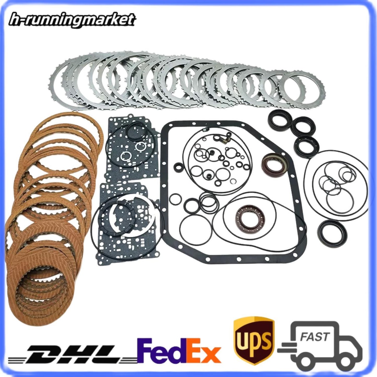 Auto Transmission Master Rebuild Kit Gasket for TOYOTA for COROLLA 00-ON U340E U341E