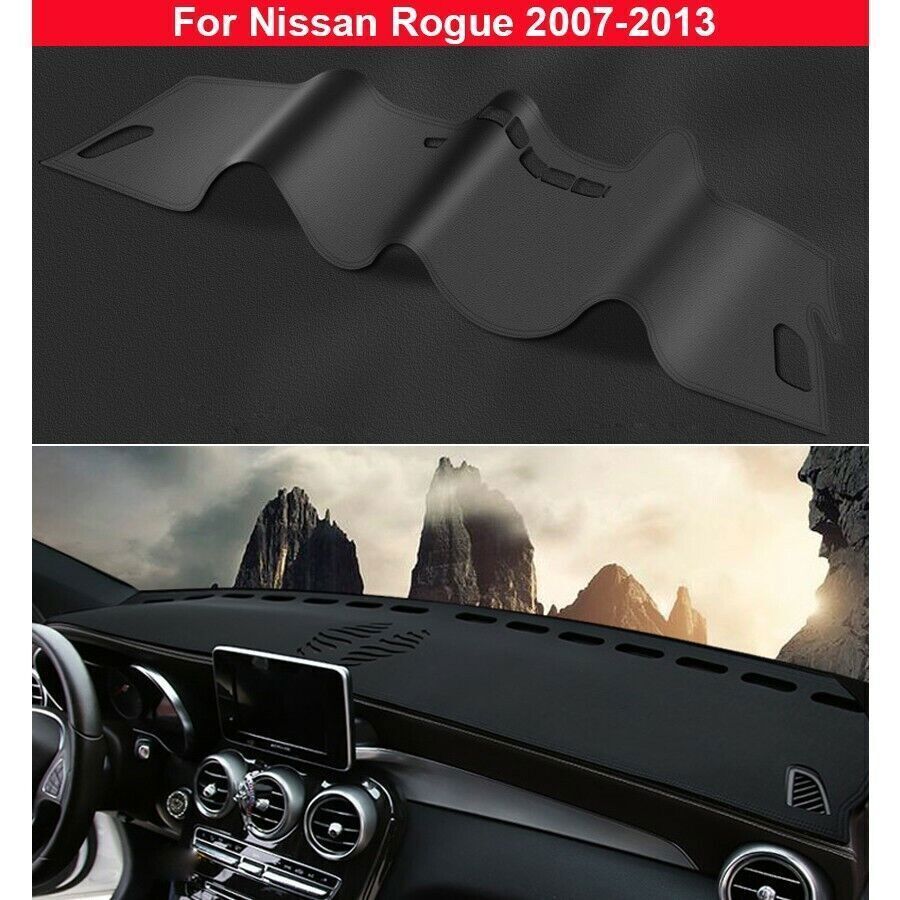 1X PU leather Car Dashboard Mat Non slip Dash Mat Trim for Nissan Rogue 2007-13