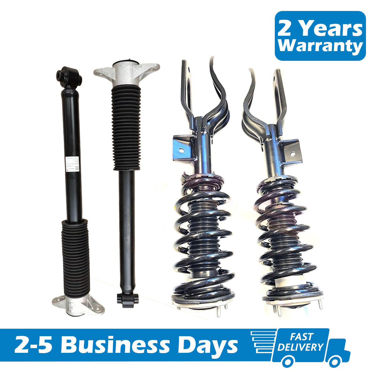 4-piece front and rear shock absorber coil spring strut assembly for Tesla Model 3 AWD 4WD (2017-21)